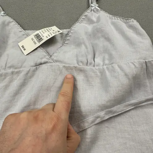 John Galt NWT Cami Top 1 Size Light Blue with Tie Waist Casual V Neck Bow Pacsun