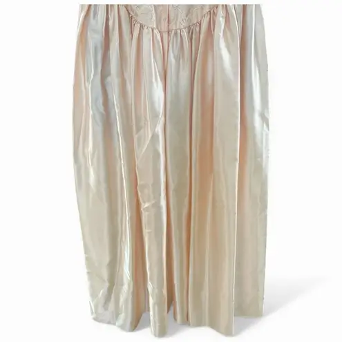 Vintage 1980’s Alfred Angelo Dance allure satin and lace dress Pink