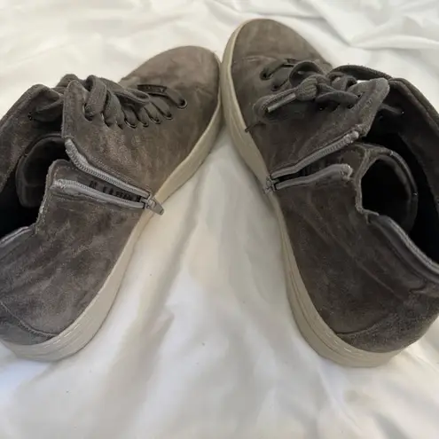 Like New Hartjes XS Bandy Grey Lace Boot with Side Zip Gray Size 9