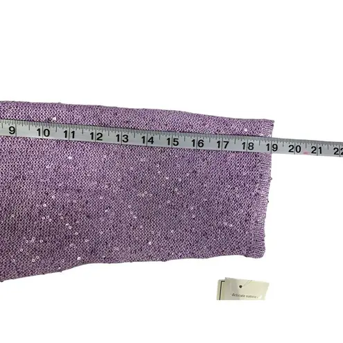 Alfred Dunner Women's Casual Lilac & White Tank & Cardigan