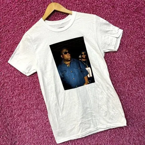 The Notorious BIG Bad Boy Club Poster Hip Hop Tee S