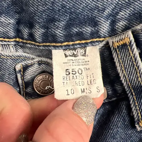 Levi's Vintage Y2K Levi’s 550 Womens relaxed fit tapered leg jeans 10 Mis S