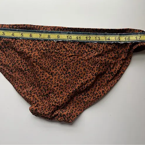 Kona Sol  Brown Leopard Bikini Bottom