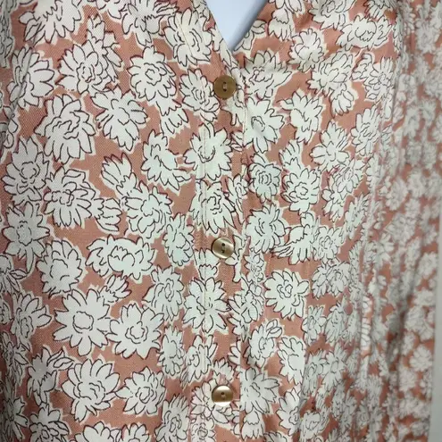 Rebecca Taylor TAILORED BY Chamomile Silk Blend Top size 2