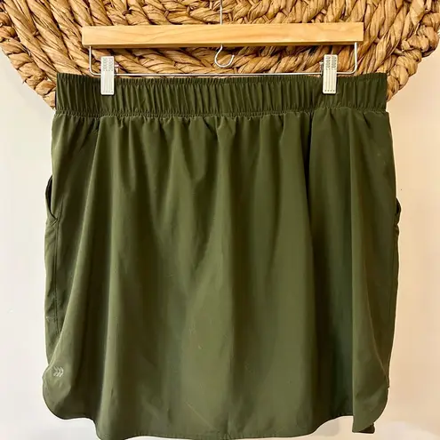 All In Motion  Athletic Skirt in Olive Green Size Large