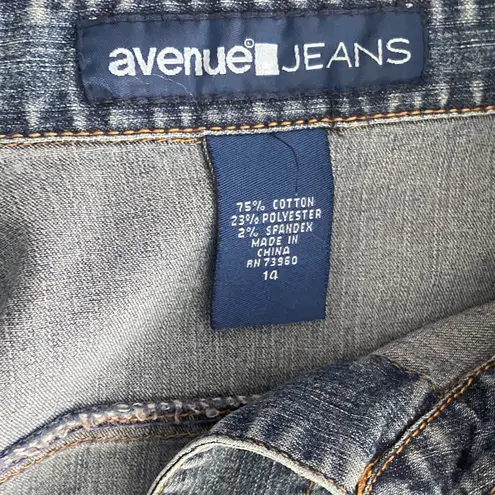 Vintage Avenue jeans denim belted denim size
