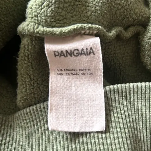 Pangaia Comfy 365 Mid Weight Cotton Hoodie in Green Olive