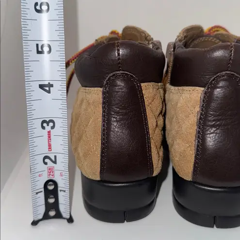 Aerosoles Quilted Suede & Leather Ankle Boots Bootie Stitch N Turn Women’s 6