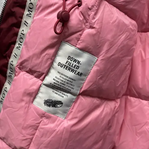 Marc O Polo Women’s Red Puffer Jacket Parka Down Coat Size 36 US Medium