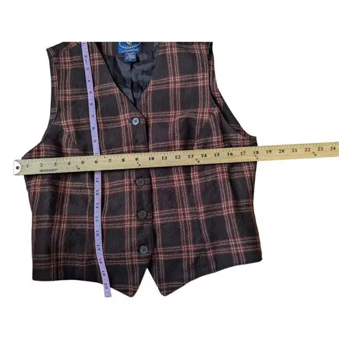 Charter Club x Chelsea Campbell wool waistcoat size 10