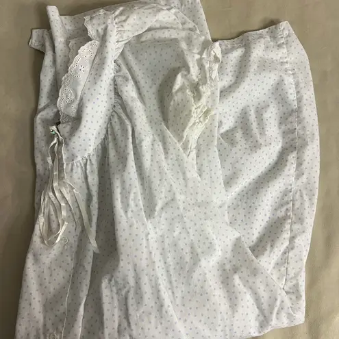 🌸 Vintage Brandywine Motherhood Nightgown – Made in USA – Size Large 🌸 White