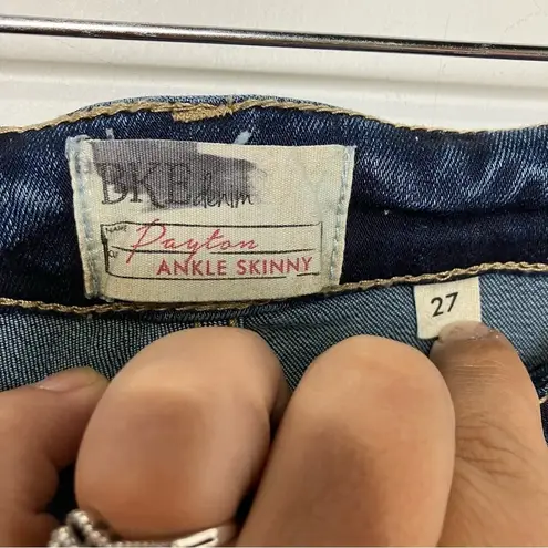 BKE denim Payton ankle skinny jeans size 27