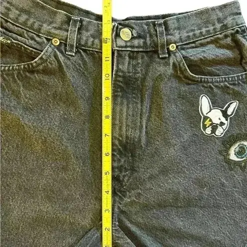 Chic Jeans VTG 80s Chic Black Denim Cutoff Shorts 27” Waist Relaxed Western Grunge