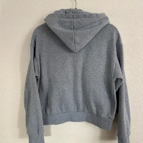 New Look  Heather Gray Hoodie with Pockets
