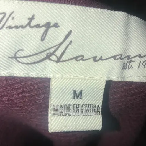 Vintage Havana  burgundy sweatshirt