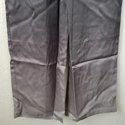 Badgley Mischka Black Ombre Silk Pull On Pants Size M