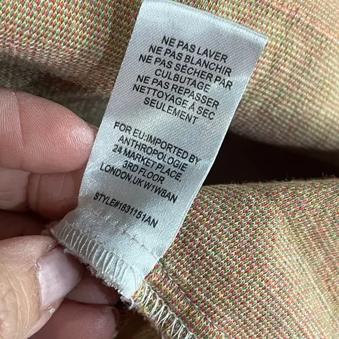 Current Air Anthropologie Women's Abilene Striped Balloon Sleeve Top Small