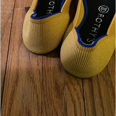 Rothy's The Point Marigold Yellow Size 6