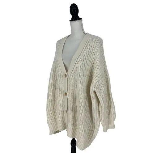 Jenni Kayne Alpaca Cocoon Cardigan In Ivory