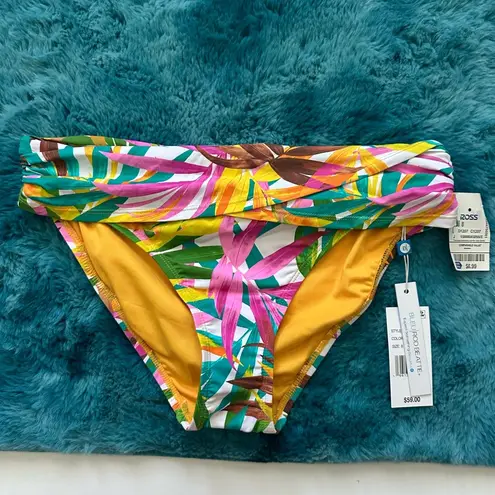 Bleu Rod Beattie Fantasy Island Sarong Hipster Bikini Bottom Size 8