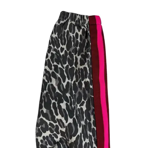 Mother The No Zip Misfit Jogger Jungle Eyes, size 27 Black