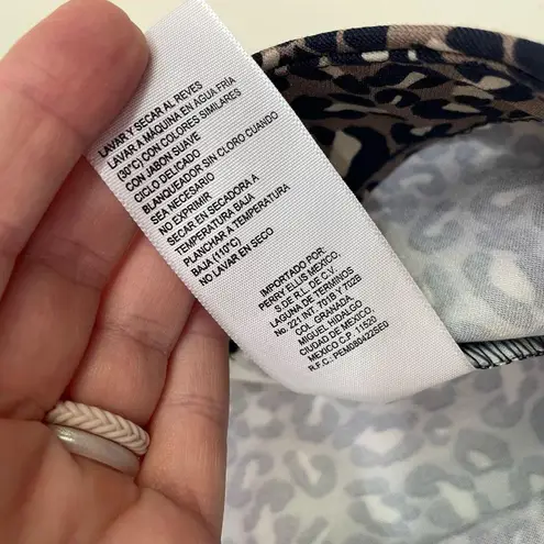 Rafaella Leopard Print Pull On Capri Pants Stretch ~ Women’s Size 16