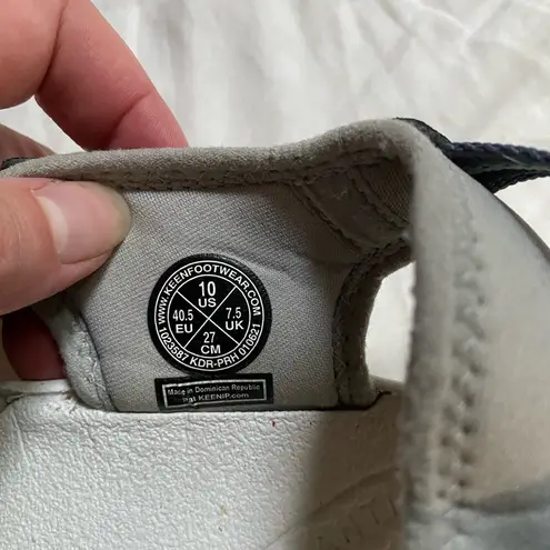 Keen Astoria West Blue and Gray Waterproof Hiking Sandals Size 10