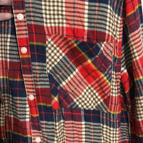 Aerie  Flannel Sleepwear Shirt Size Medium NWT