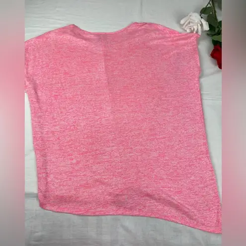 a.n.a  Pink Barbie Core Side Slanted Sweater Size XL