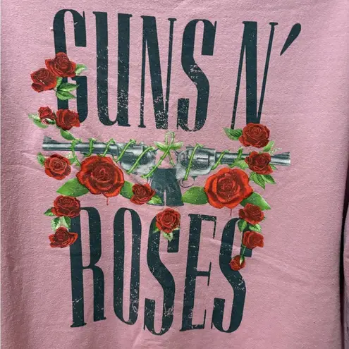 Guns N' Roses Licensed Band Sweatshirt Size M pink Size M