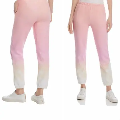 Generation Love Generation Love Rowe Dip Tie Dye Pull On Sweatpants Pink Yellow White Large