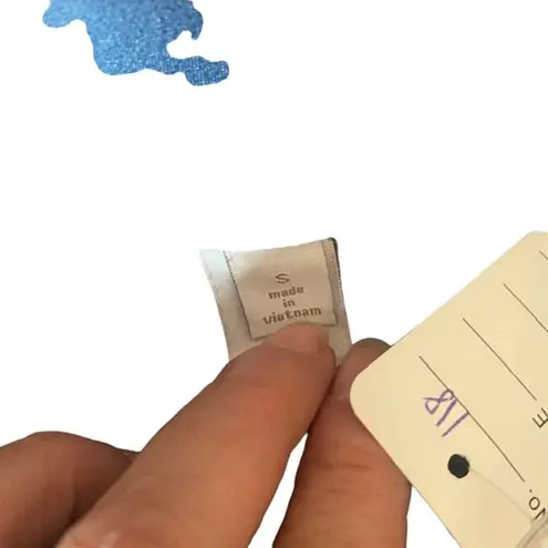 ADIDAS X Stella McCartney Blue Mesh Crop Leggings Women Sz S