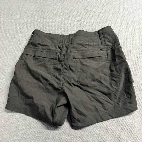 prAna  Dark Gray Active Outdoor Shorts Size 6 EUC