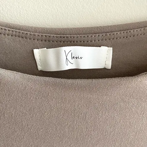 Klesis Taupe Cropped Long