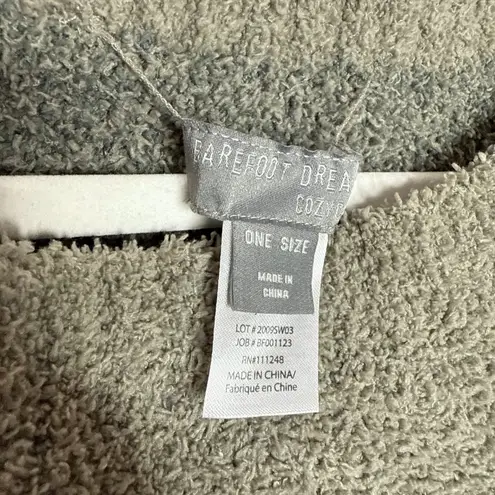 Barefoot Dreams CozyChic Coastline Poncho One Size Green Shrug Loungewear Soft