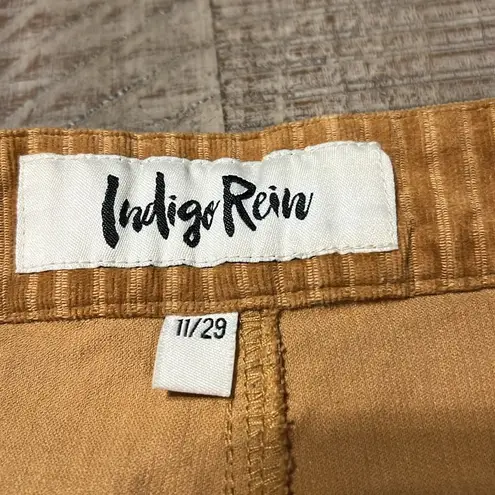 Indigo Rein  high rise ankle corduroy pants size 11/29