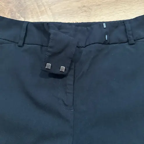 Apt. 9 Women's Size 10  Stretch Ava Black Wide Leg Cropped Dress Pants EUC - Image 3