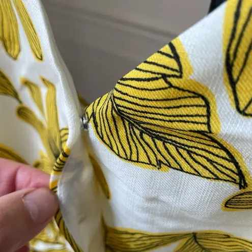 NWT Renn Yellow Aster Flower Romper 2X Size XXL