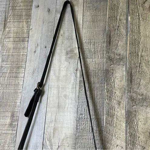 Bebe  crossbody Black Purse with Golden Hardware