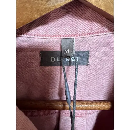 DL1961 Premium Denim Hannah SS Romper Burnt Coral Size M