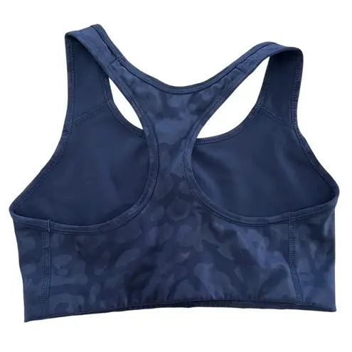 Nike  Dri-FIT Sports Bra Womens Small Blue Camo Racerback Athletic Training‎ Top