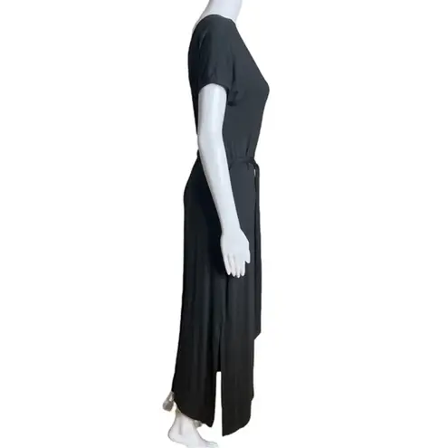 Banana Republic  Dress Womens Small Black Maxi Factory Basic Neutral Minimalist‎