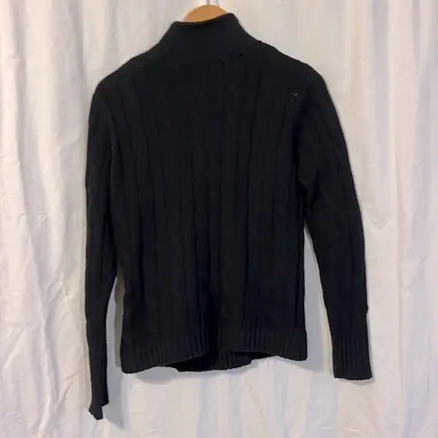autumn cashmere 100% Cashmere Moto Cable Knit Zip Sweater Jacket