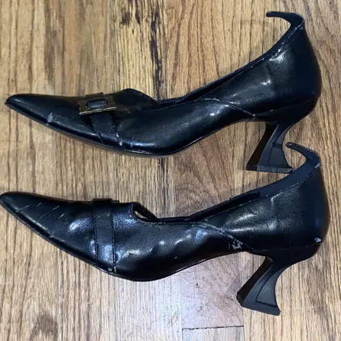 Fantasma Black Witch Shoes Sz 10? costume Halloween Cosplay Renaissance Fair