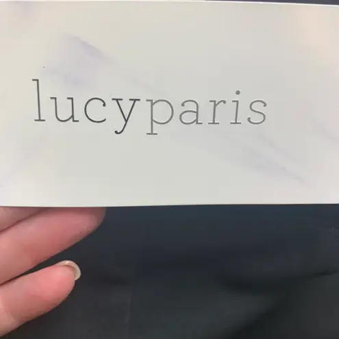 Lucy Paris Small Black Mini Skirt