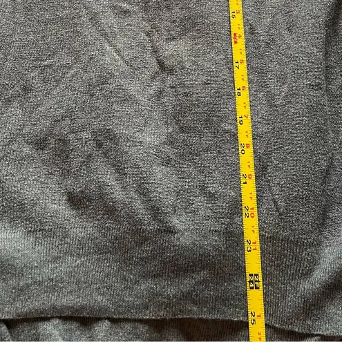 Gray open back sweater Size M