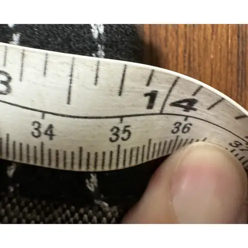 Eye Candy Pinstripe Pencil Skirt Career Wear Business Casual Black Size Medium