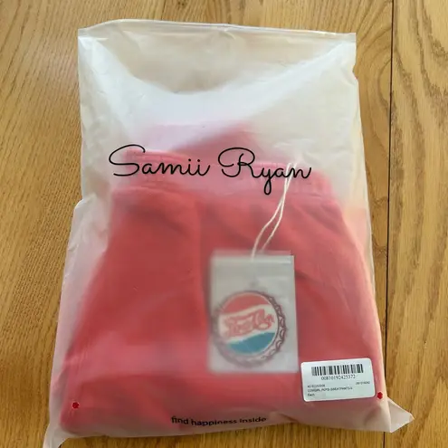 NWT Pepsi x Samii Ryan Cowgirl Pepsi Sweatpants Size Small Red Joggers Y2K