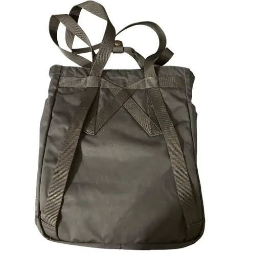 Fjällräven Fjallraven Kanken Black G-1000 Backpack Totepack Front Zipper Pocket Adj Straps