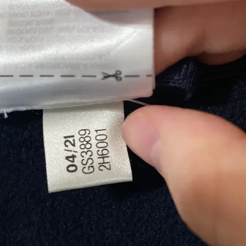 Adidas  x Zoe Saldana primegreen tricot track jacket in legend ink size 1X - Image 10